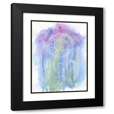 Storm Catcher Black Modern Wood Framed Art Print with Double Matting by Varacek, Pam