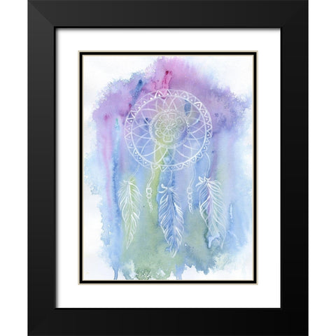 Storm Catcher Black Modern Wood Framed Art Print with Double Matting by Varacek, Pam