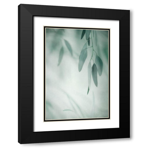 Rhythm Variation 1 Black Modern Wood Framed Art Print with Double Matting by Poinski, Dianne