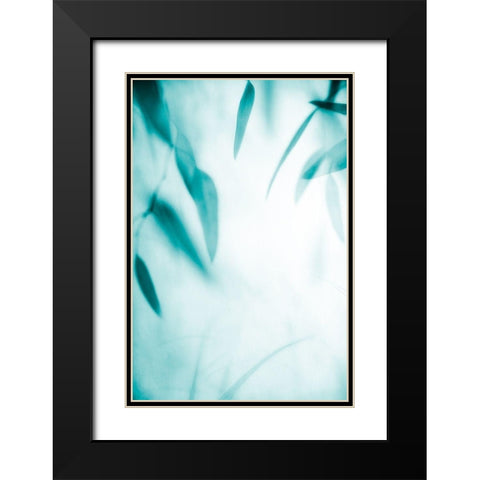 Emerald Variation 2 Black Modern Wood Framed Art Print with Double Matting by Poinski, Dianne