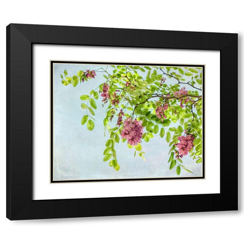 Looking up Black Modern Wood Framed Art Print with Double Matting by Poinski, Dianne
