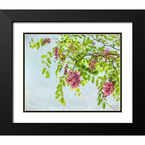 Looking up Black Modern Wood Framed Art Print with Double Matting by Poinski, Dianne