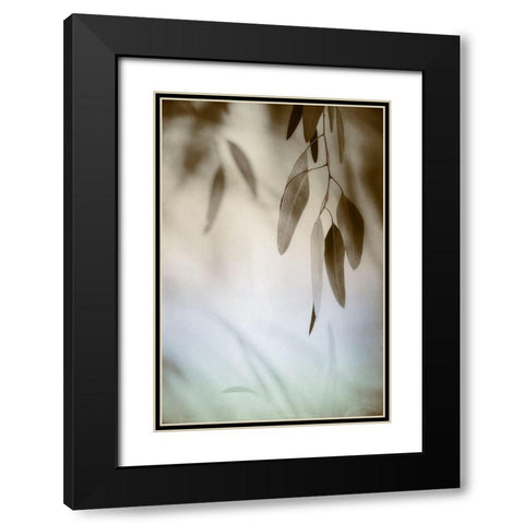 Vibrant Rhythm 1 Black Modern Wood Framed Art Print with Double Matting by Poinski, Dianne