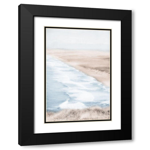 Pretty Storm Black Modern Wood Framed Art Print with Double Matting by Lula Bijoux and Company