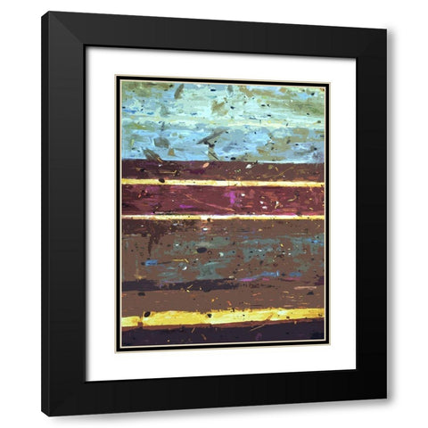 Urban Wall Black Modern Wood Framed Art Print with Double Matting by Ghanooni, Sarah