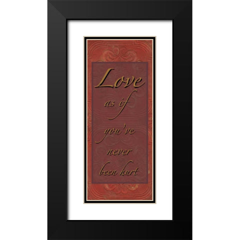 . Black Modern Wood Framed Art Print with Double Matting by Haynes, Smith