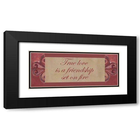 . Black Modern Wood Framed Art Print with Double Matting by Haynes, Smith