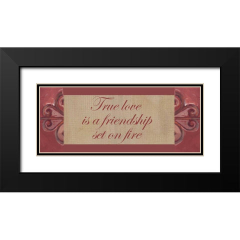 . Black Modern Wood Framed Art Print with Double Matting by Haynes, Smith