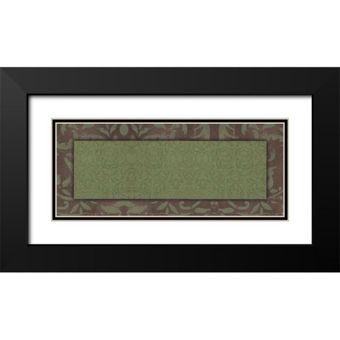 . Black Modern Wood Framed Art Print with Double Matting by Haynes, Smith