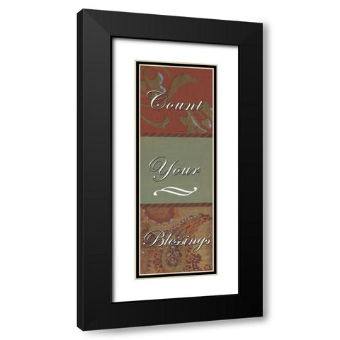 . Black Modern Wood Framed Art Print with Double Matting by Haynes, Smith