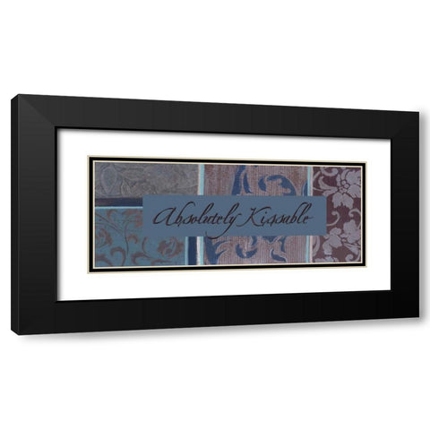 . Black Modern Wood Framed Art Print with Double Matting by Haynes, Smith