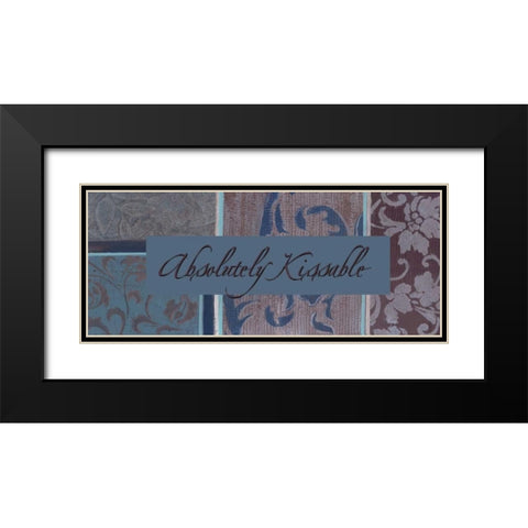 . Black Modern Wood Framed Art Print with Double Matting by Haynes, Smith