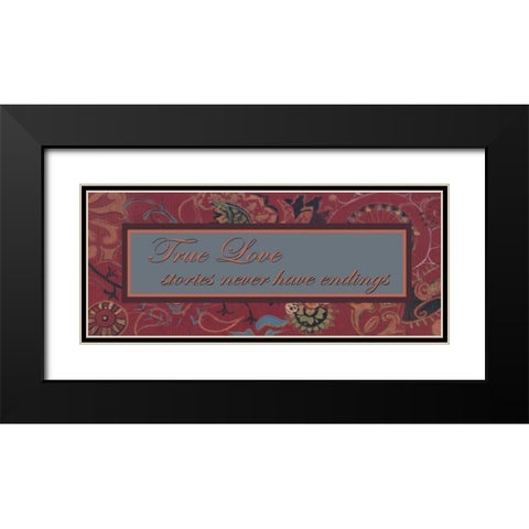 . Black Modern Wood Framed Art Print with Double Matting by Haynes, Smith