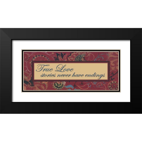 . Black Modern Wood Framed Art Print with Double Matting by Haynes, Smith