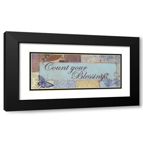 . Black Modern Wood Framed Art Print with Double Matting by Haynes, Smith
