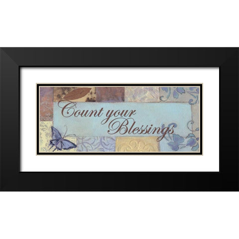 . Black Modern Wood Framed Art Print with Double Matting by Haynes, Smith