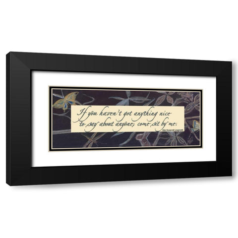 . Black Modern Wood Framed Art Print with Double Matting by Haynes, Smith