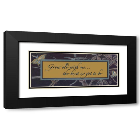 . Black Modern Wood Framed Art Print with Double Matting by Haynes, Smith