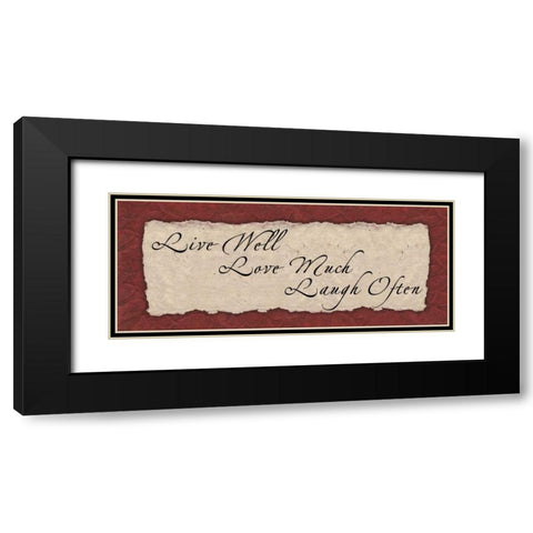. Black Modern Wood Framed Art Print with Double Matting by Haynes, Smith