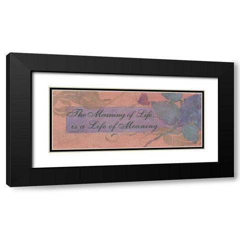 . Black Modern Wood Framed Art Print with Double Matting by Haynes, Smith