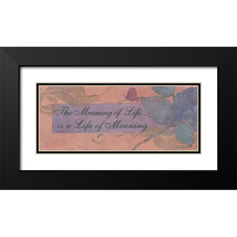 . Black Modern Wood Framed Art Print with Double Matting by Haynes, Smith