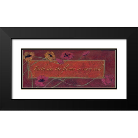 . Black Modern Wood Framed Art Print with Double Matting by Haynes, Smith