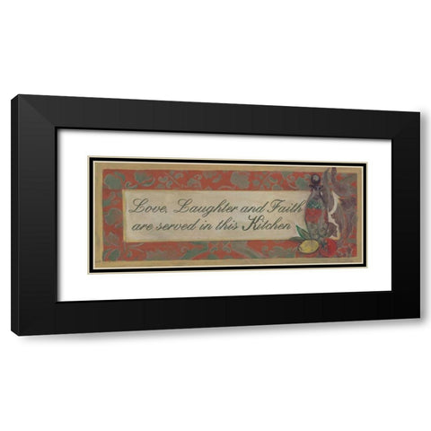. Black Modern Wood Framed Art Print with Double Matting by Haynes, Smith