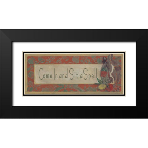 . Black Modern Wood Framed Art Print with Double Matting by Haynes, Smith