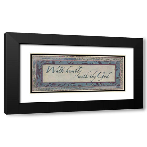 . Black Modern Wood Framed Art Print with Double Matting by Haynes, Smith