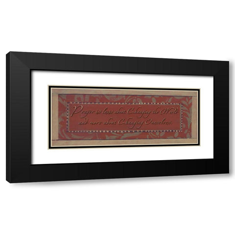 . Black Modern Wood Framed Art Print with Double Matting by Haynes, Smith