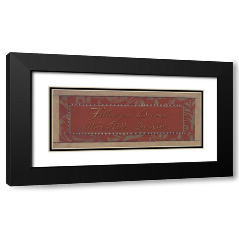 . Black Modern Wood Framed Art Print with Double Matting by Haynes, Smith