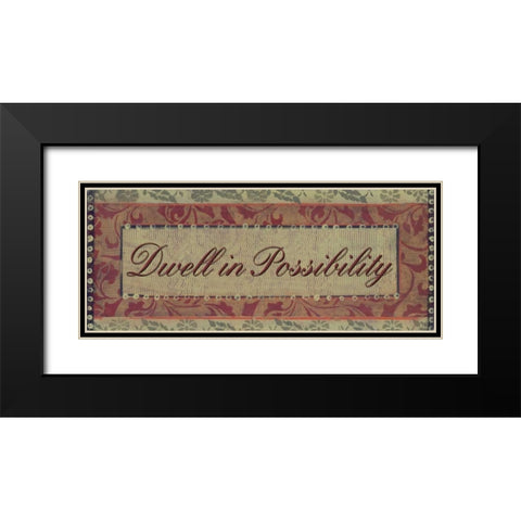 . Black Modern Wood Framed Art Print with Double Matting by Haynes, Smith