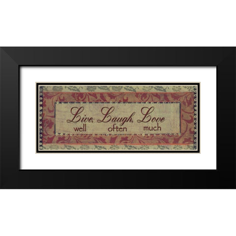 . Black Modern Wood Framed Art Print with Double Matting by Haynes, Smith
