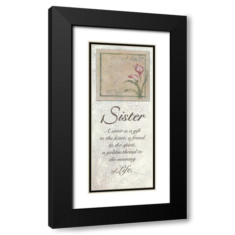 . Black Modern Wood Framed Art Print with Double Matting by Haynes, Smith