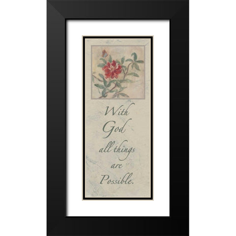 . Black Modern Wood Framed Art Print with Double Matting by Haynes, Smith