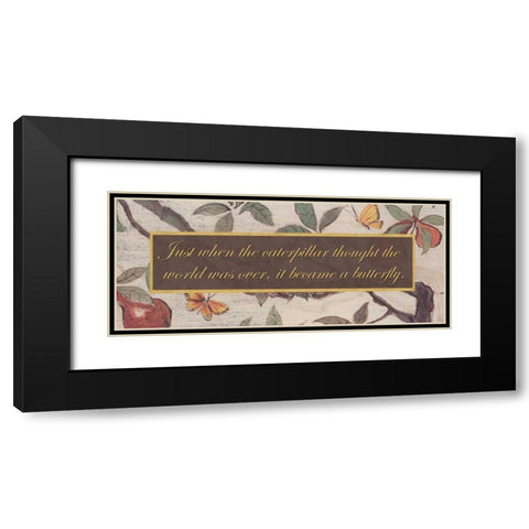. Black Modern Wood Framed Art Print with Double Matting by Haynes, Smith