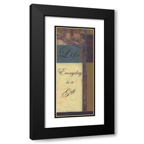 . Black Modern Wood Framed Art Print with Double Matting by Haynes, Smith