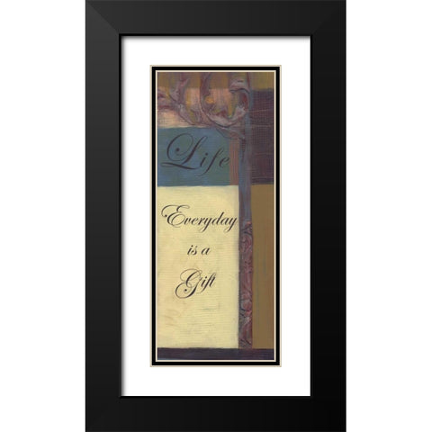 . Black Modern Wood Framed Art Print with Double Matting by Haynes, Smith