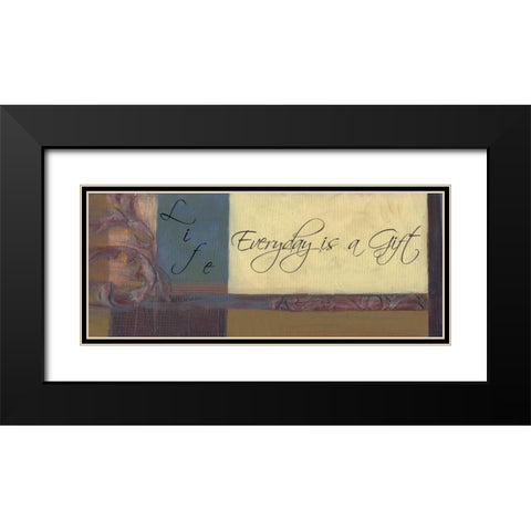 . Black Modern Wood Framed Art Print with Double Matting by Haynes, Smith