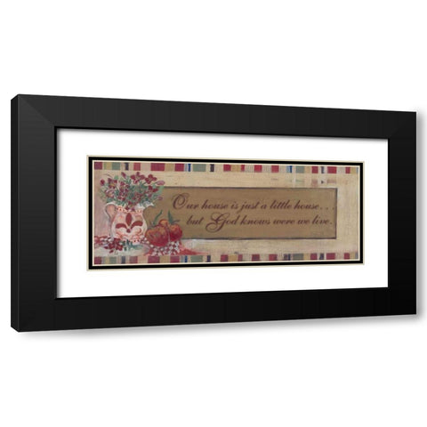. Black Modern Wood Framed Art Print with Double Matting by Haynes, Smith