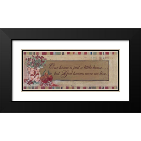 . Black Modern Wood Framed Art Print with Double Matting by Haynes, Smith