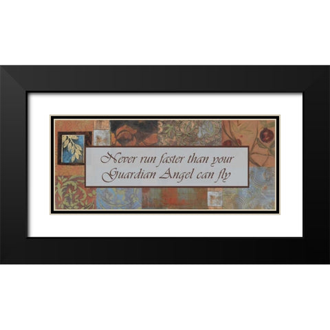 . Black Modern Wood Framed Art Print with Double Matting by Haynes, Smith