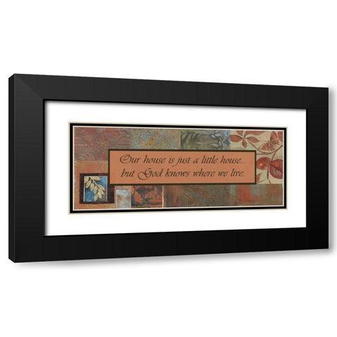 . Black Modern Wood Framed Art Print with Double Matting by Haynes, Smith