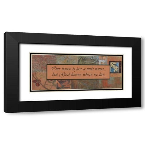. Black Modern Wood Framed Art Print with Double Matting by Haynes, Smith
