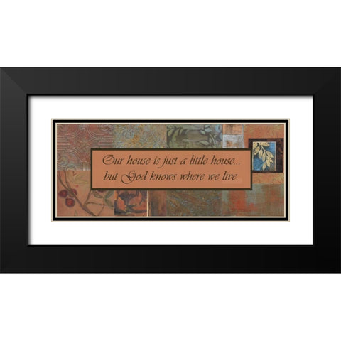 . Black Modern Wood Framed Art Print with Double Matting by Haynes, Smith