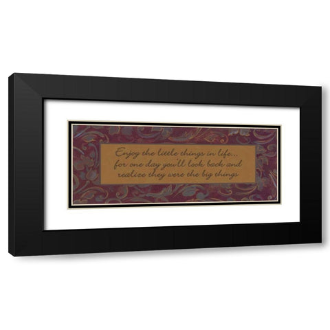 . Black Modern Wood Framed Art Print with Double Matting by Haynes, Smith