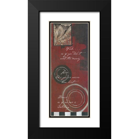 . Black Modern Wood Framed Art Print with Double Matting by Haynes, Smith