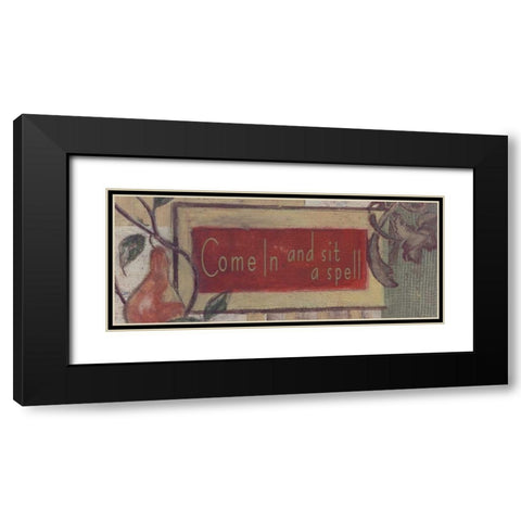 . Black Modern Wood Framed Art Print with Double Matting by Haynes, Smith