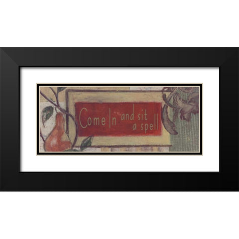 . Black Modern Wood Framed Art Print with Double Matting by Haynes, Smith