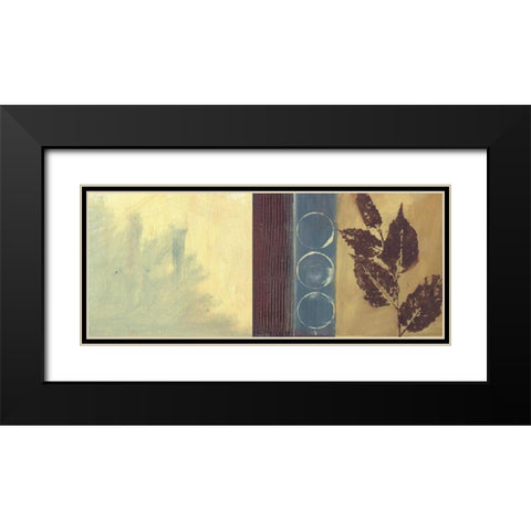 . Black Modern Wood Framed Art Print with Double Matting by Haynes, Smith